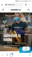 picture of snowbird website/